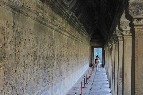 Angkor bas-reliefs